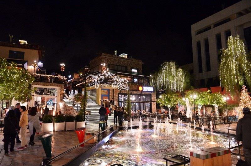 Christmas Decorations at The Village Dbayeh